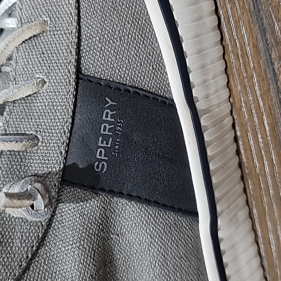 Sperry Rave Verge Hi-Top Sneaker Grey Size 9.5 - Picture 9 of 16